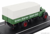 Edicola Magirus Deutz Tlf-16 Mercur Telonato Truck 2-assi 1956 1:87 Zelená Bílá