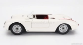 Porsche 550a Spider 1953 v mierke 1:12 bielo-červená
