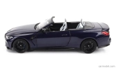 Minichamps BMW radu 4 M4 (g83) Cabriolet 2020 1:18 Modrá