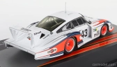 Edicola Porsche 935/78 3.2l Twin Turbo Moby Dick Team Martini Racing Porsche System N 43 24h Le Mans 1978 Rolf Stommelen - Manfred Schurti 1:43 Biela modrá červená