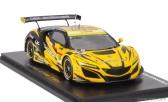 Spark-model Honda Nsx Gt3 Team Upgarage Racing N 18 Gt300 Class Super Gt 2024 Takashi Kobayashi - Syun Koide 1:43 Yellow Black