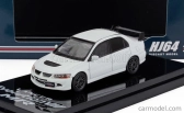 Zapaľovanie-model Mitsubishi Lancer Evolution Viii s motorom 2000 1:64 Biela