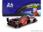 Spark-model Porsche 963 9rd 4.6l Turbo V8 Team Porsche Penske Motorsport N 5 6. 24h Le Mans 2024 Matt Campbell - Michael Christensen - Frederic Makowiecki 1:64 Červená Biela Čierna