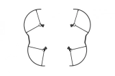 PGYTECH DJI Mavic 3 Classic - ochranné oblouky (P-39A-020)