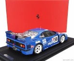 Bbr-models Ferrari F40 Lm 3.5l Turbo V8 Team Pilot Pen Racing N 56 24h Le Mans 1996 Michel Ferte - Olivier Thevenin - Nicolas Leboissetier - Con Vetrina - S vitrínou 1:18 Blue