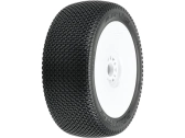 Kolesá Pro-Line 3,3", pneumatiky Slide Lock M3 Buggy, disk H17 biely (2)