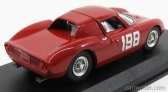 Najlepší model Ferrari 250lm Coupe N 198 Winner Coppa F.i.s.a. Monza 1966 E.luati 1:43 Červená