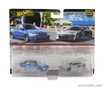 Mattel hot wheels Audi Set 2x A4 S4 2008 + R8 2020 1:64 Modrá Šedá