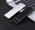 14TB MINI pevný disk SSD z hliníkovej zliatiny Farba: čierna