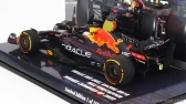 Minichamps Red bull F1 Rb18 Team Oracle Red Bull Racing N 1 Winner Canadian Gp World Champion 2022 Max Verstappen 1:43 Matná modrá žltá červená