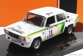 Ixo-models Lada fiat 2105 Vfts N 18 Rally Barum Tribec 1988 V.blahna - P.schovanek 1:43 Bílá Zelená Žlutá