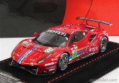 Bbr-models Ferrari 488 Gte Evo 3.9l Turbo V8 Team Risi N 82 Lmgte Pro Class 24h Le Mans 2020 S.bourdais - J.gounon - O.pla 1:43 Red