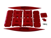 H-Speed dekorace červené 1:8 - 1:10 (sada 6ks)