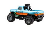 RC Monster Truck kovový s přívěsem 1:64 RTR LED Tempomat 2,4GHz
