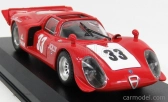 Najlepší model Alfa romeo 33.2 N 33 Winner 3h Rio De Janeiro 1969 C.pace 1:43 Červená Biela