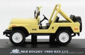 Greenlight Jeep Cj-5 Open 1976 - Charlieho anjeli (Julie Roger Car) 1:43 Béžová