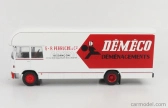 Edicola Berliet Gbk75 Truck Demeco 1967 1:43 Bielo-červená