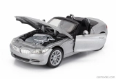 Newray BMW Z4 Spider Cabriolet Open 2009 1:24 Silver