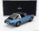 Norev Porsche 911s 2.4 Targa 1973 1:18 Blue Met