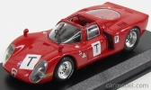 Best-model Alfa romeo 33.2 Le Mans Test 1968 Bianchi - Zeccoli - Grosselin - Trosch 1:43 Red