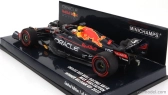 Minichamps Red bull F1 Rb18 Team Oracle Red Bull Racing N 1 Majster sveta Víťaz Belgicko Gp 2022 Max Verstappen 1:43 Matná modrá žltá červená