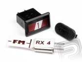 Pár kryštálov FM (hnedý kanál 1/26,995 MHz)