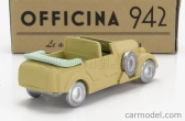 Officina-942 Alfa romeo 6c 2500 cm Torpédo Cabriolet Otvorený 1942 1:76 Vojenský piesok