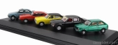 Oxford-models Ford england Set 5x Fiesta 1.2l - Escort Xr3i - Capri Mkiii - Cortina Mkiii - Granada Mki 1:76 Různé