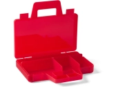 LEGO To Go úložný box s přihrádkami - zelená