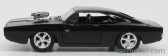 Jada Dodge Dom's Dodge Charger R/t 1970 - Fast & Furious 7 1:32 Black
