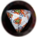 Goki Kaleidoskop Farebný vír modrý