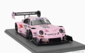 Spark-model Porsche 911 (912 Base) Hoonipigasus 1400hp N 43 Rally Pikes Peak Hill Climb 2022 Ken Block 1:18 Růžová Bílá Černá
