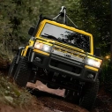 RC auto Toyota Land Cruiser s navijakom, žlté + náhradná batéria