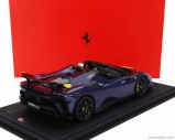 Bbr-models Ferrari Sf90 Xx Stradale Spider 2024 - Con Vetrina - With Showcase 1:18 Blu Elettrico - Modrá Žlutá