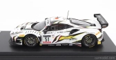 Looksmart Ferrari 488 Gt3 Evo 3.9l Turbo V8 Team Iron Lynx N 51 9. 24h Spa 2022 James Calado - Miguel Molina - Nicklas Nielsen 1:43 Biela čierna