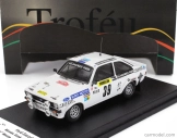 Trofeu Ford england Escort Mkii N 39 Rally Montecarlo 1980 Nicolas Koob - Win Jacoby 1:43 Bílá