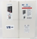 Atlantic Vetrina display box Espositore - 2x For 4 Cars 1/18 Lungh.lenght Cm 65.0 X Largh.width Cm 12.5 X Alt.height Cm 57.0 (altezza Utile Tra I Ripiani Cm 12.0 Inner Height Among Shelves) 1:18 Plastový Displej
