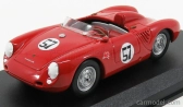 Najlepší model Porsche 550 Rs Spider N 57 Winner Paramaunt Ranch 1957 J.mcafee 1:43 Red