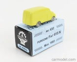 Officina-942 Fiat 615 Furgone - dodávka - 1953 1:76 žltá