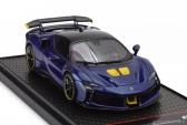 Bbr-models Ferrari Sf90 Xx Stradale 2024 1:43 Blu Tour De France - modrá čierna žltá