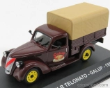 Edicola Fiat 1100 Elr Pick-up Telonato Galup 1951 1:43 Hnedá béžová