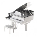 Oceľová stavebnica Grand Piano