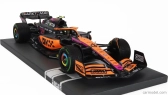 Minichamps Mclaren F1  Mcl36 Team Mclaren N 4 Singapore Gp 2022 Lando Norris 1:18 Oranžová Světle Modrá