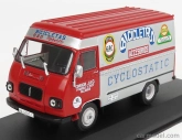 Edicola Avia 2500 Fase Ii Van - Bicicletas Gac Cyclostatic 1975 1:43 Red Silver