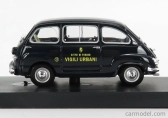 Brumm Fiat 600d Multipla Vigili Urbani Torino 1960 1:43 Modrá