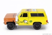 Jada Chevrolet Blazer K5 s figúrkou Spongebob Squarepants 1980 1:32 žltohnedý