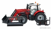 Britains Massey ferguson 6616 Tractor With Front Loader - Scraper 2016 1:32 Červená Stříbrná
