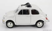 Bburago Fiat 500l Open Roof 1968 1:16 biela