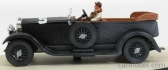 Rio-models Isotta fraschini Torpedo 8a Cabriolet N 5 Mille Miglia 1927 Maggi - Maserati - s obrázkom - 90. výročie Mille Miglia 1:43 Black