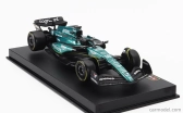 Bburago Aston martin F1 Amr23 Team Aramco Cognizant N 18 Season 2023 Lance Stroll – With Pilot And Showcase 1:43 zelená